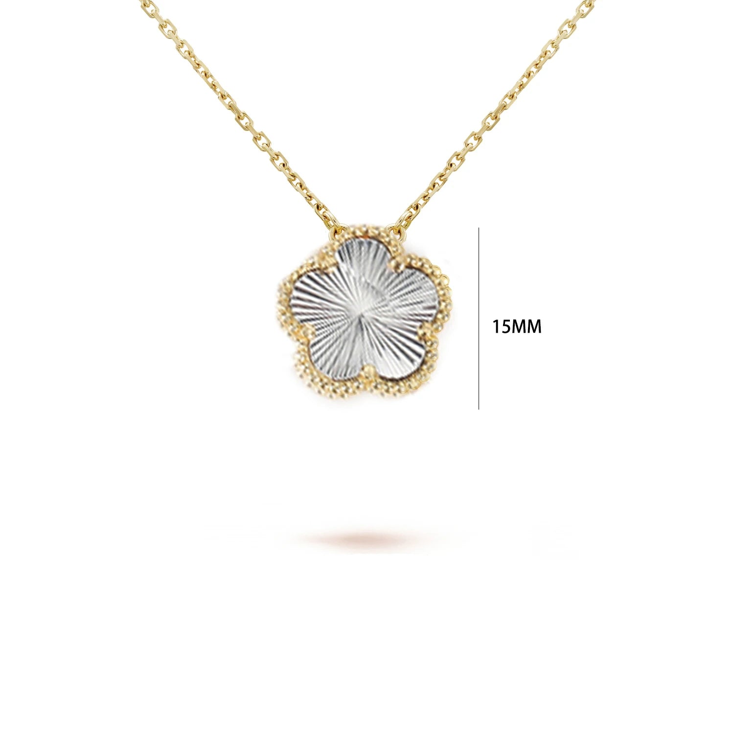 Natural Shell Flower Set – Necklace & Bracelet