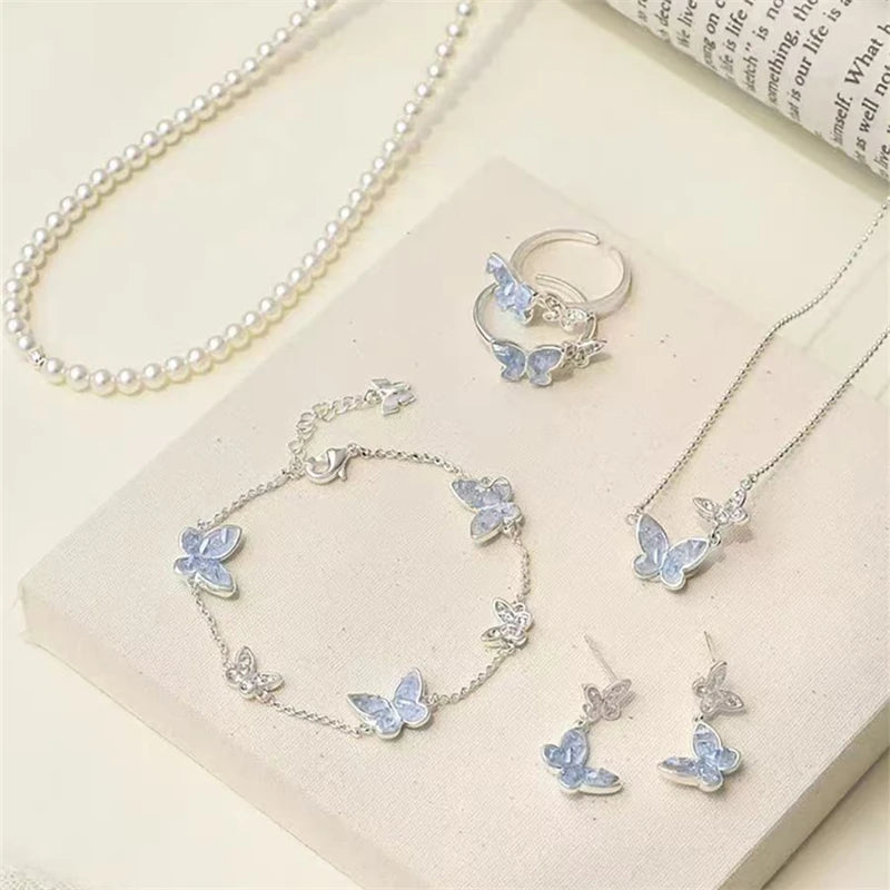 Butterfly Rhinestone Bracelet