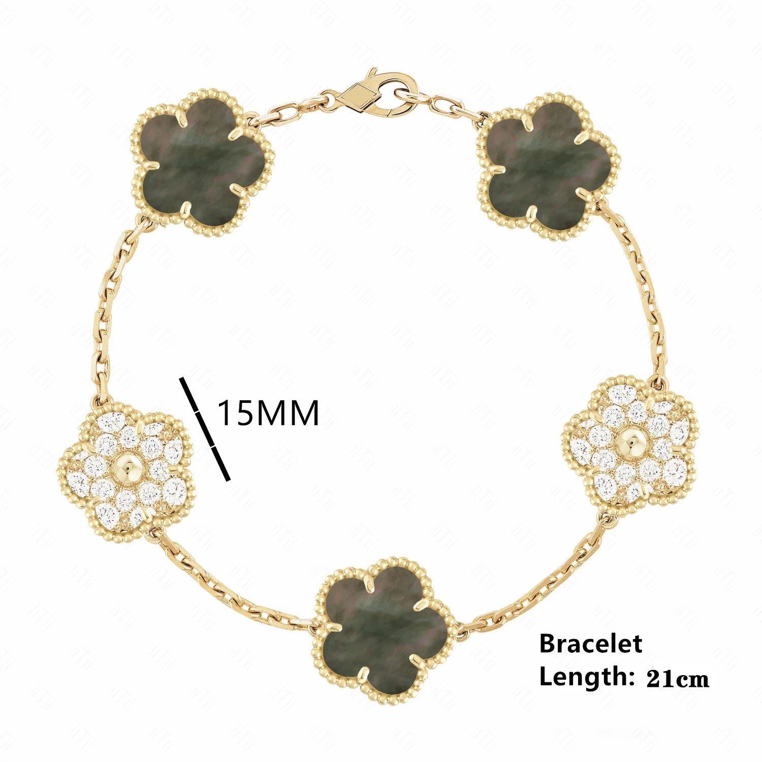 Natural Shell Flower Set – Necklace & Bracelet