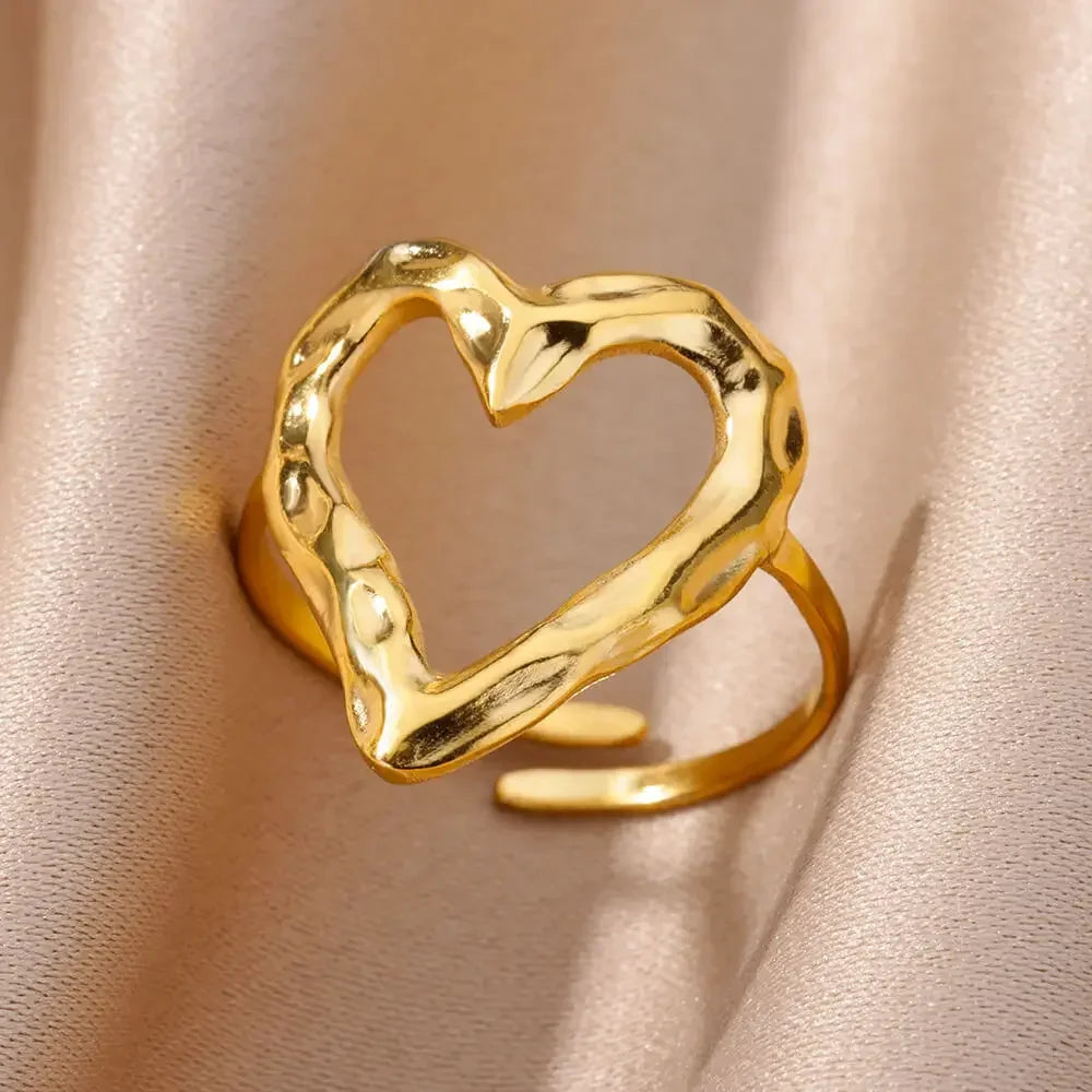 Aesthetic Heart Ring