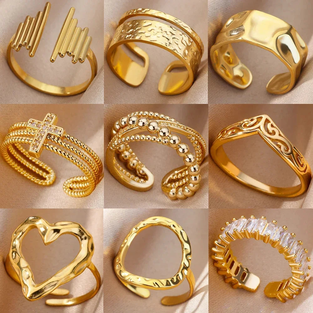 Aesthetic Heart Ring