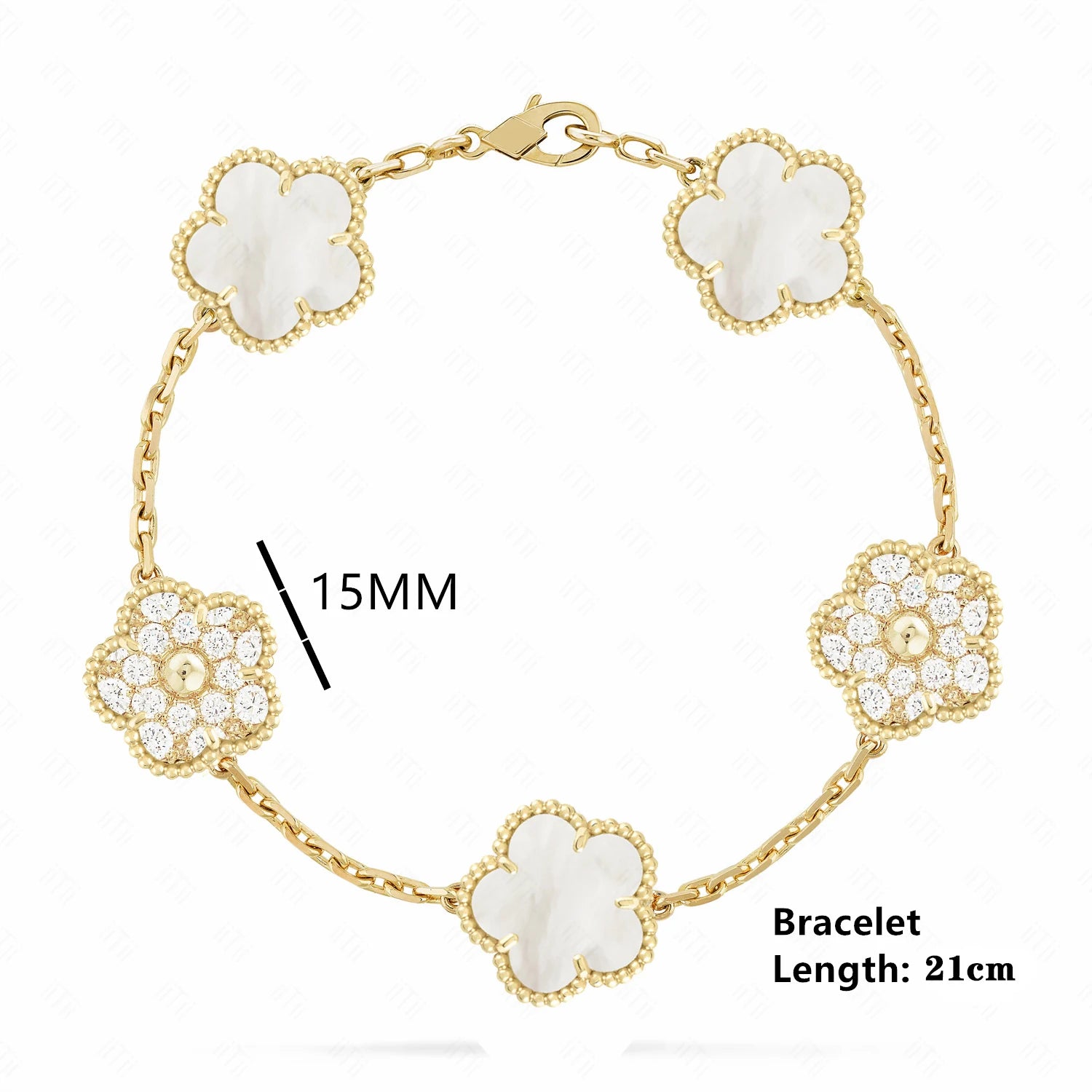 Natural Shell Flower Set – Necklace & Bracelet