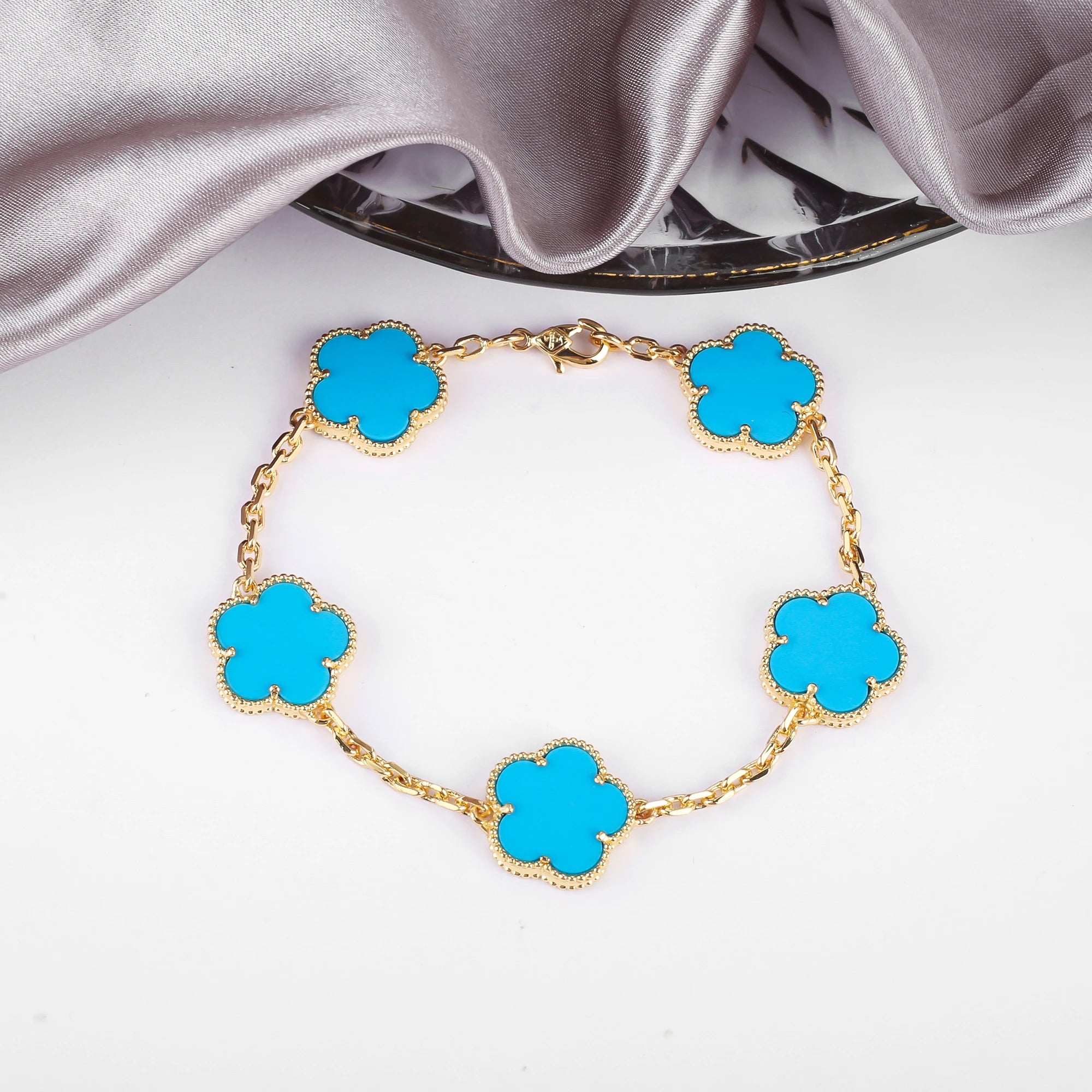 Natural Shell Flower Set – Necklace & Bracelet