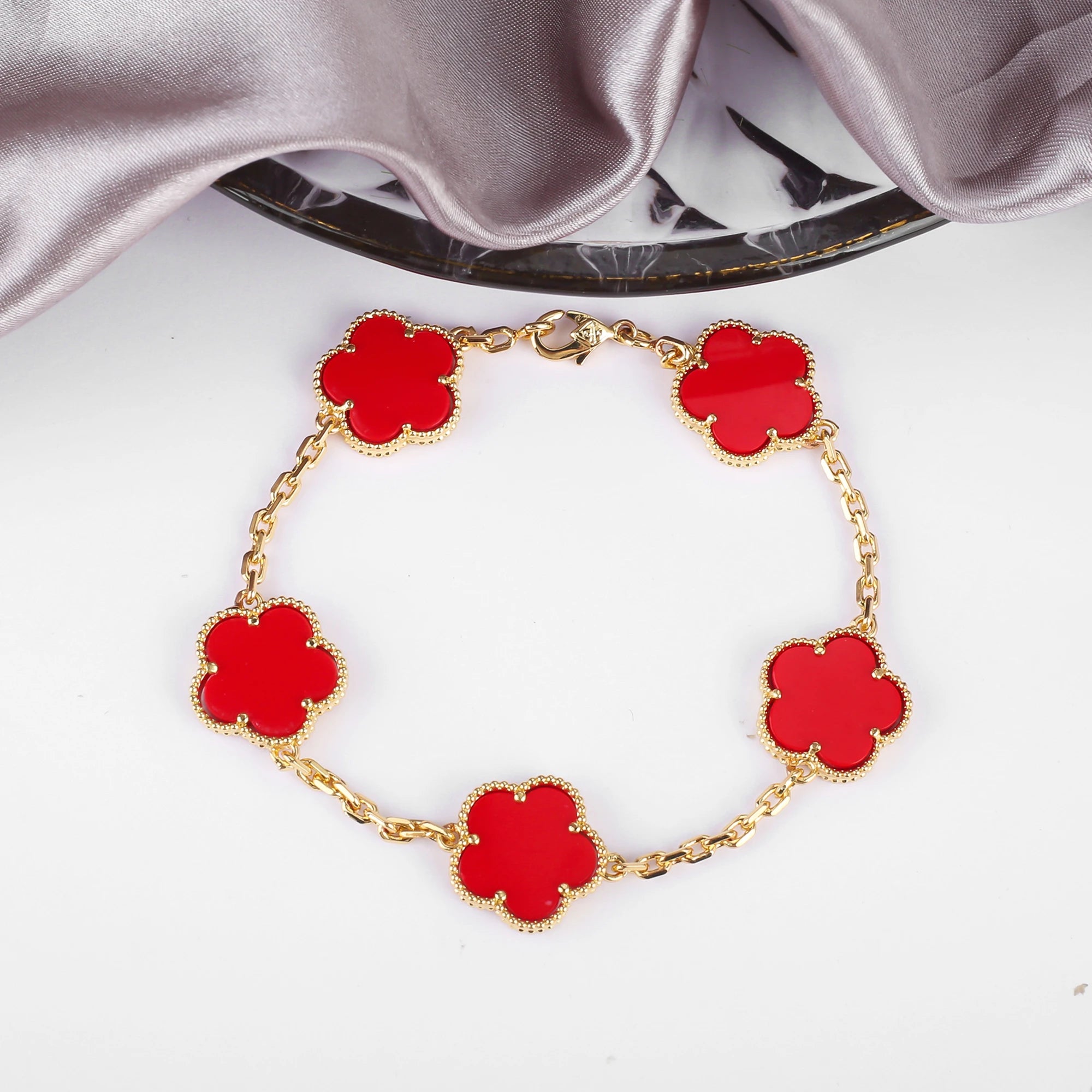Natural Shell Flower Set – Necklace & Bracelet