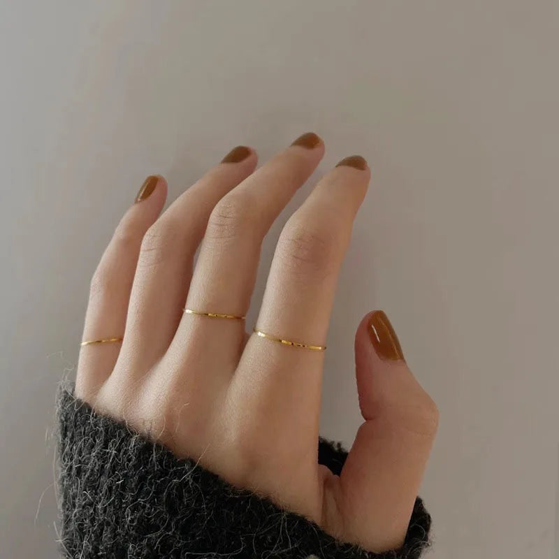 Stainless Steel Couple Rings