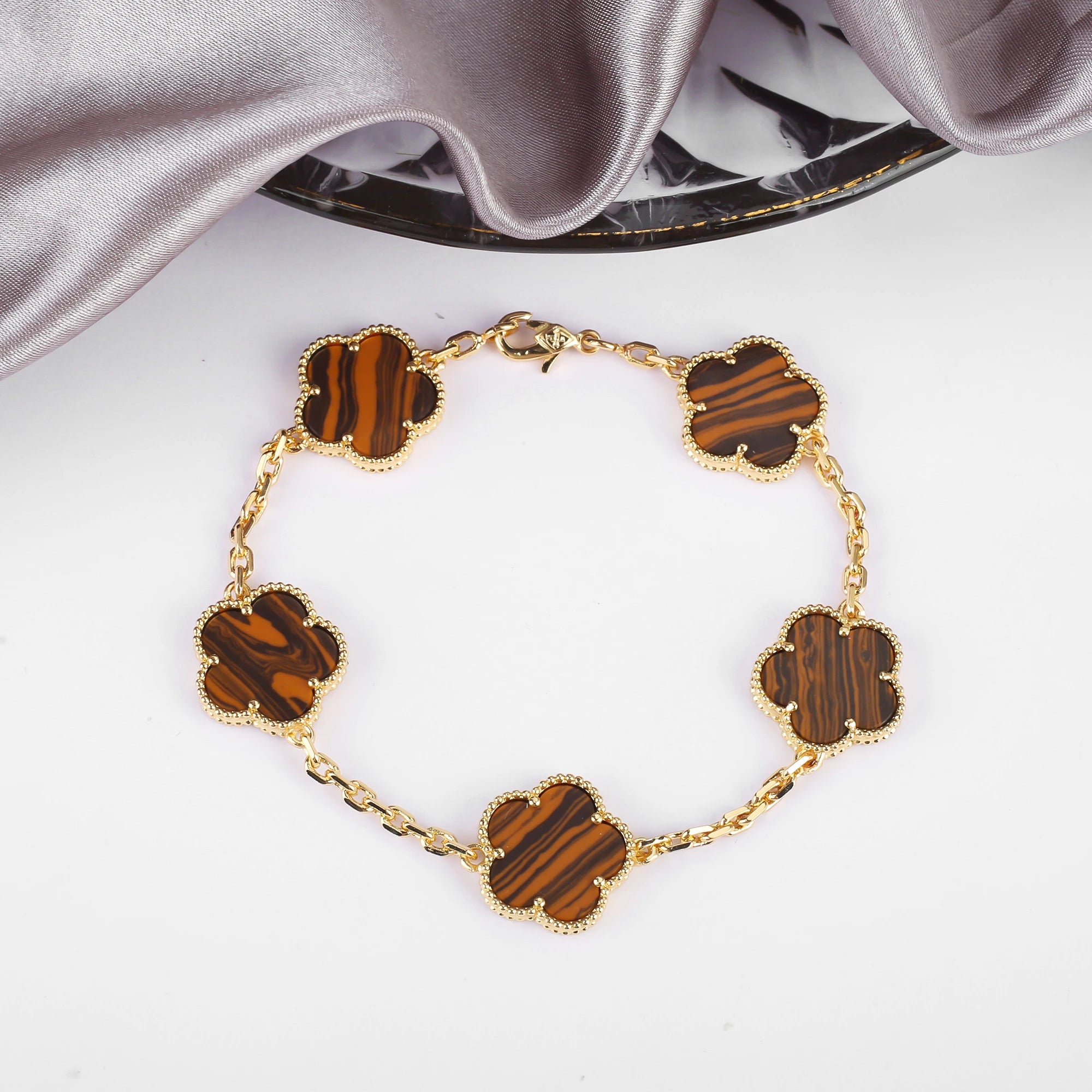 Natural Shell Flower Set – Necklace & Bracelet