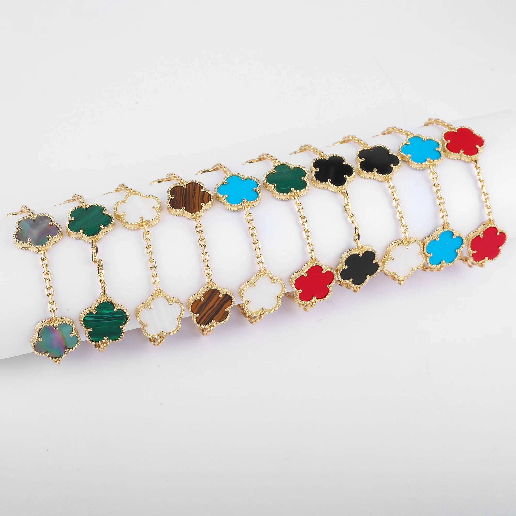 Natural Shell Flower Set – Necklace & Bracelet
