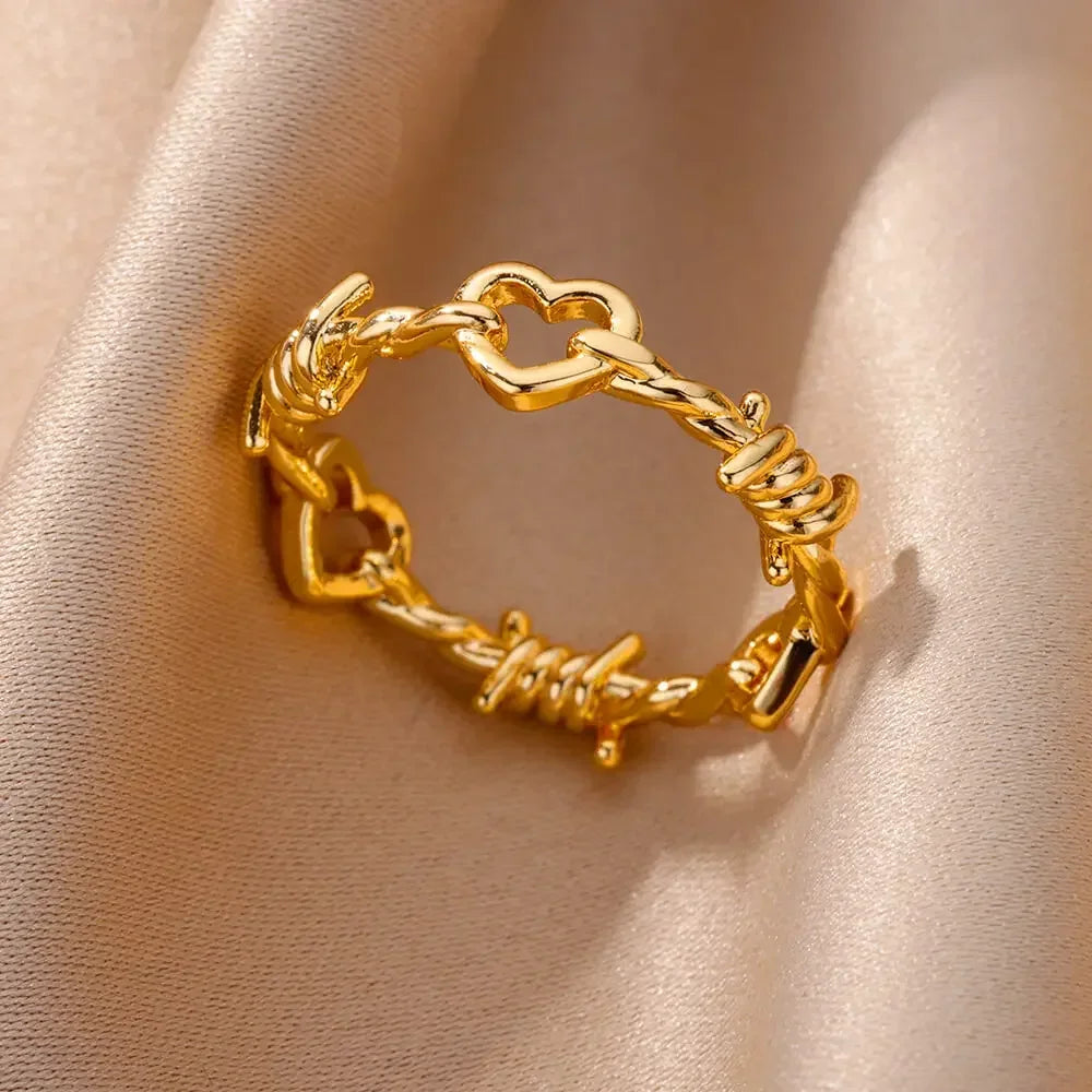 Aesthetic Heart Ring