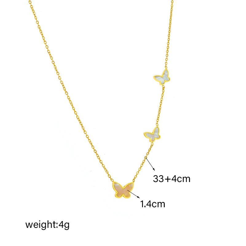 Butterfly Pendant Necklace