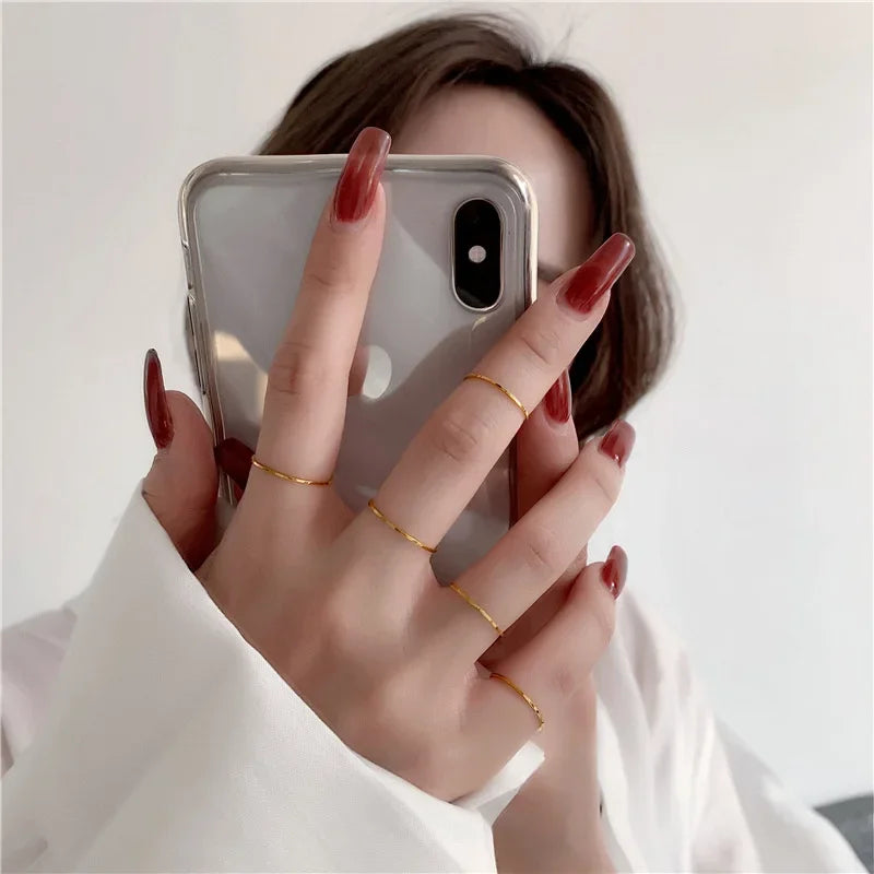 Stainless Steel Couple Rings