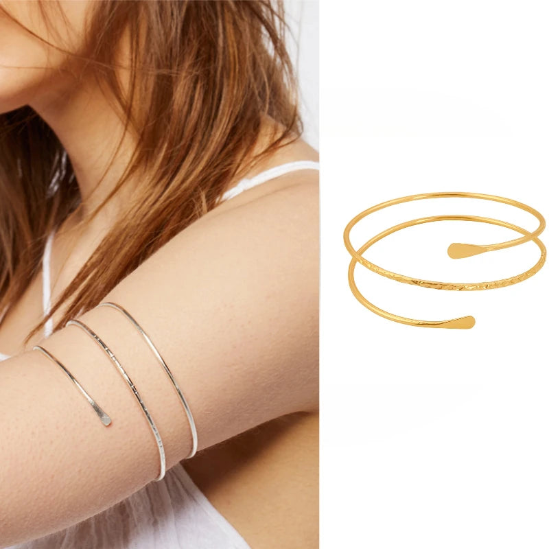 Punk Alloy Upper Arm Bracelet Bracelet