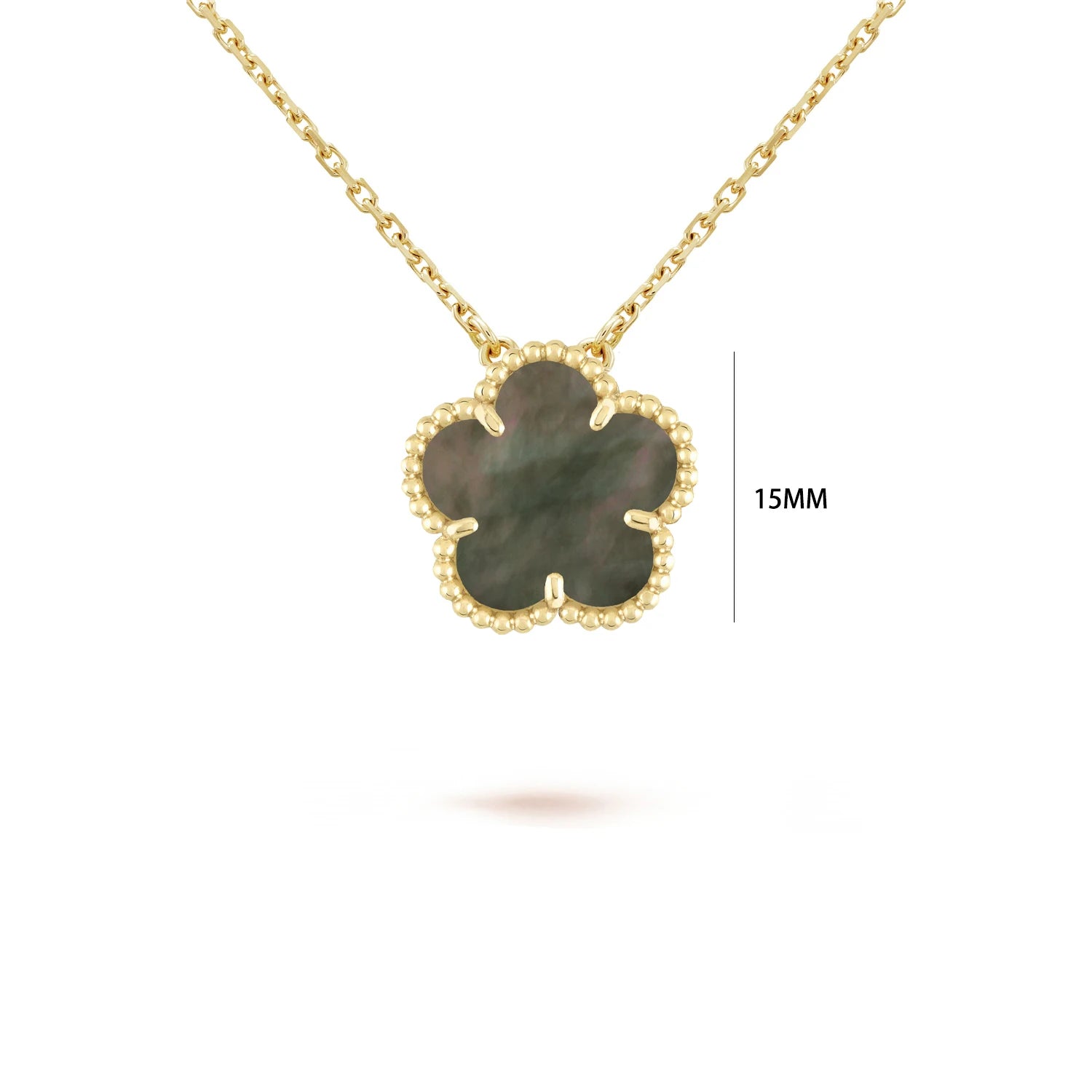 Natural Shell Flower Set – Necklace & Bracelet