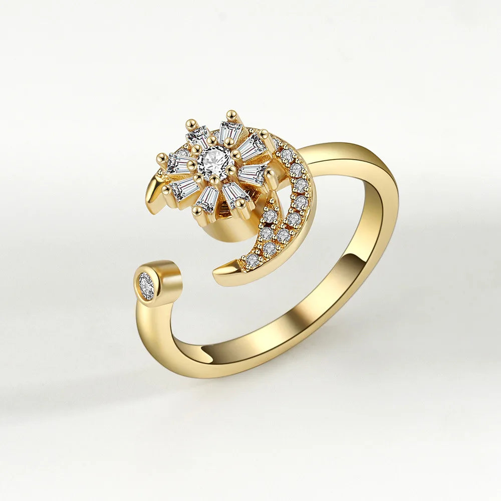 Anxiety Relief Spinner Ring